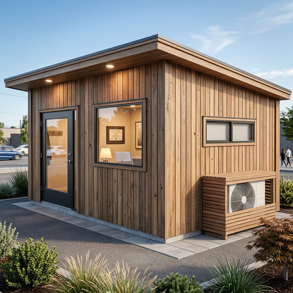 10x16 OASIS backyard studio concept by Place Buildings - Image 1
